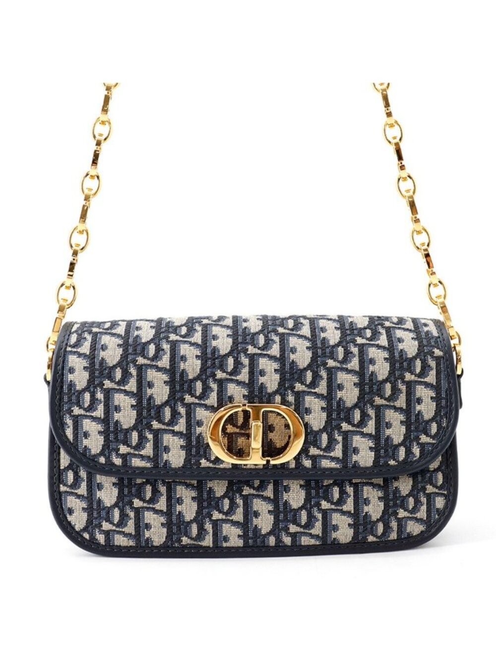Dior Chain Shoulder Bag Oblique 30 Montaigne Avenue